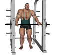 Upright Row - Smith Machine Wide Grip